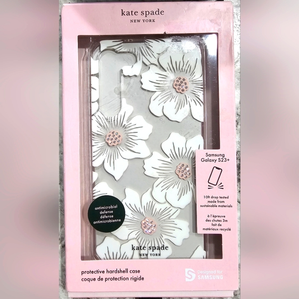 Kate Spade Galaxy S23+ phone case NWOT